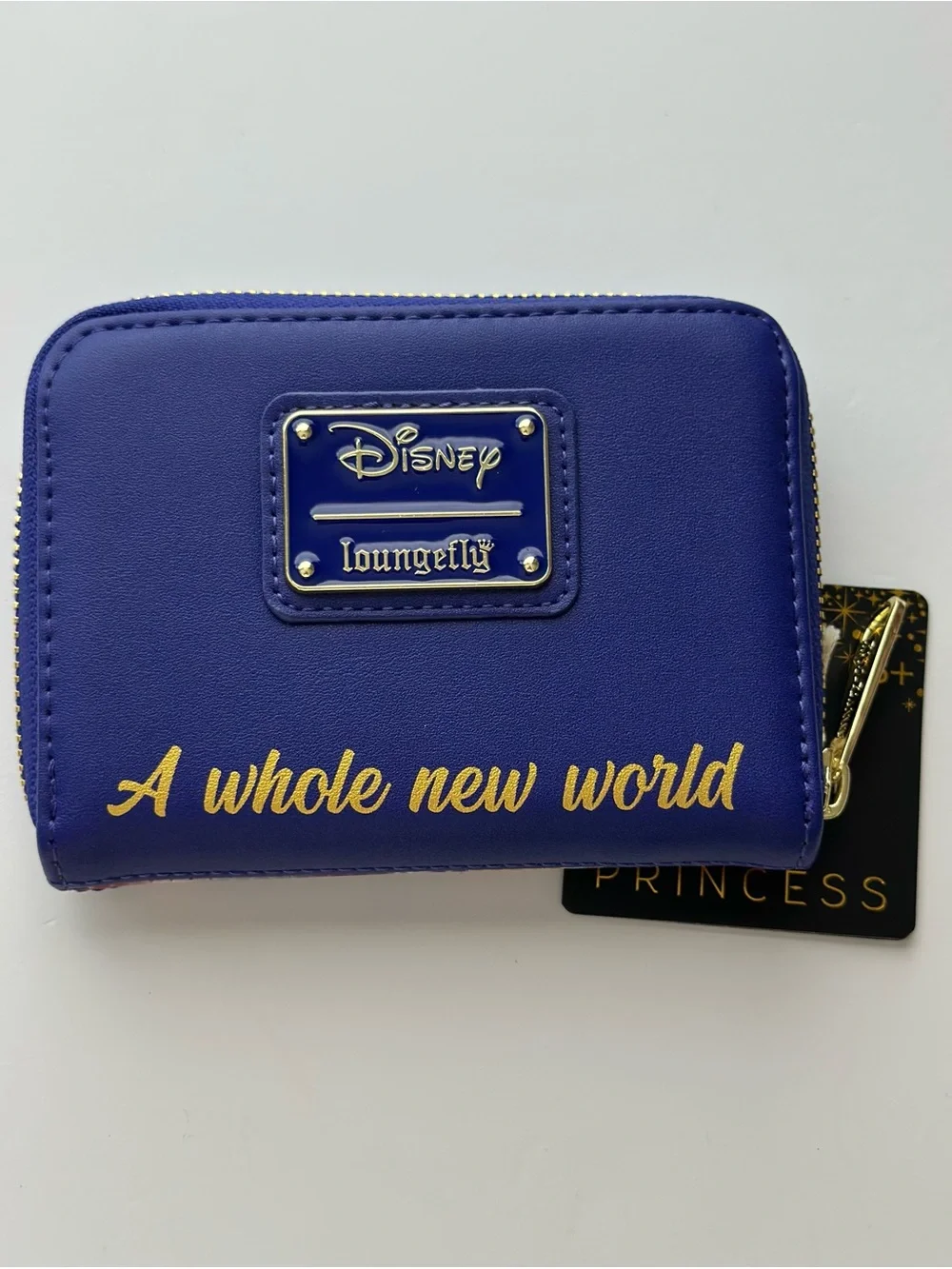 Loungefly Disney Aladdin “A Whole New World” Zip Around Wallet NWT